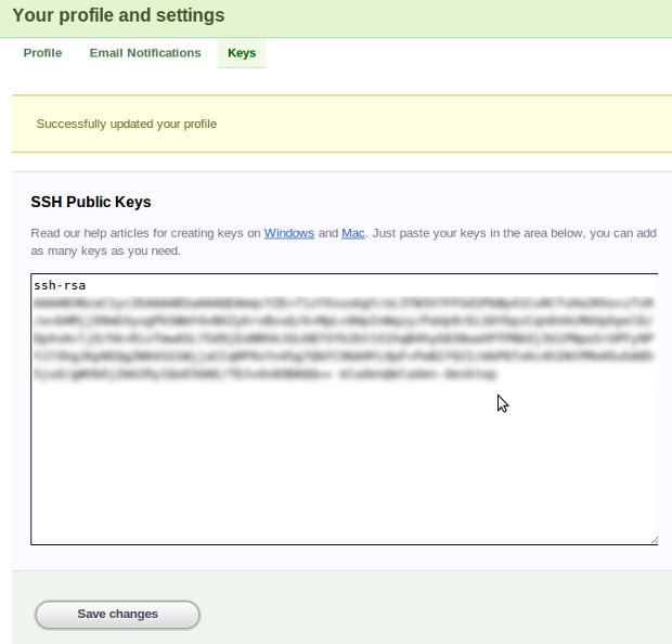 Git bash generate private ssh key